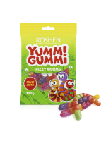 Желейні цукерки Yummi Gummi Fizzy Worms 100г