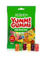 Желейні цукерки Yummi Gummi Mini Bear Mix 100г