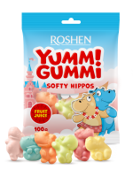 Желейні цукерки Yummi Gummi Softy Hippos 100г