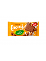 Шоколад Lacmi молочний з цілим лісовим горіхом 90г